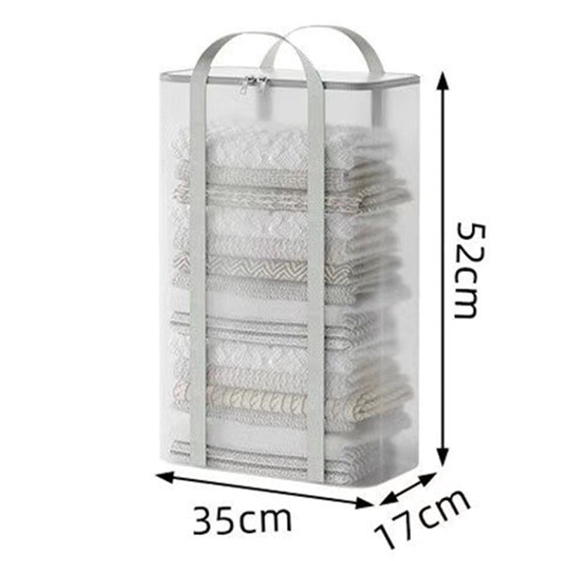 Translucent Clothes Storage Bag with Handles