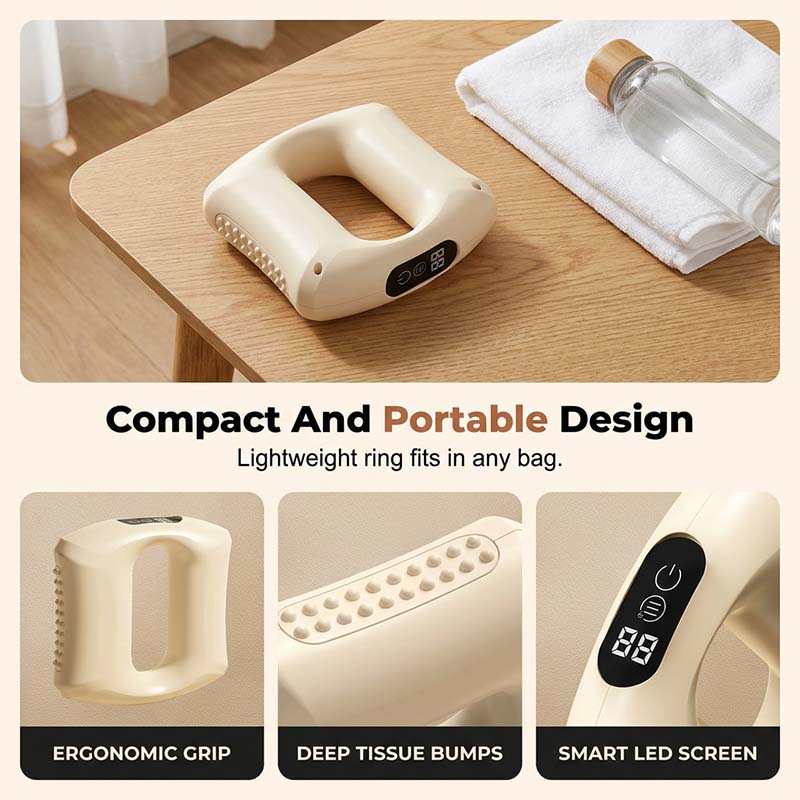 Portable 2-in-1 Fascia Ring Massager