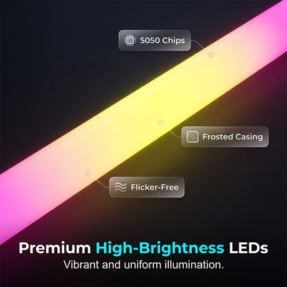 Modern RGB Corner Floor Lamp 🌈✨ Mood Lighting