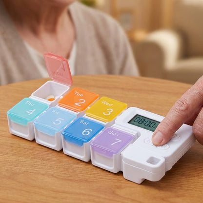 Smart Electronic Pill Box with Timed Reminder