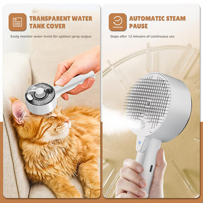 3-in-1 Pet Spray Grooming Brush