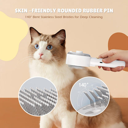 3-in-1 Pet Spray Grooming Brush