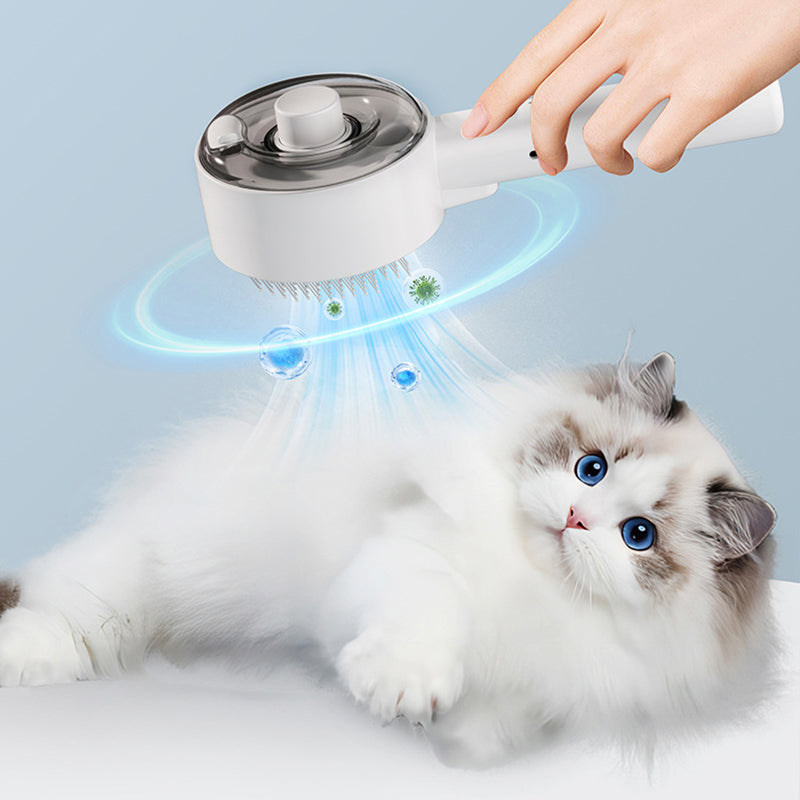3-in-1 Pet Spray Grooming Brush