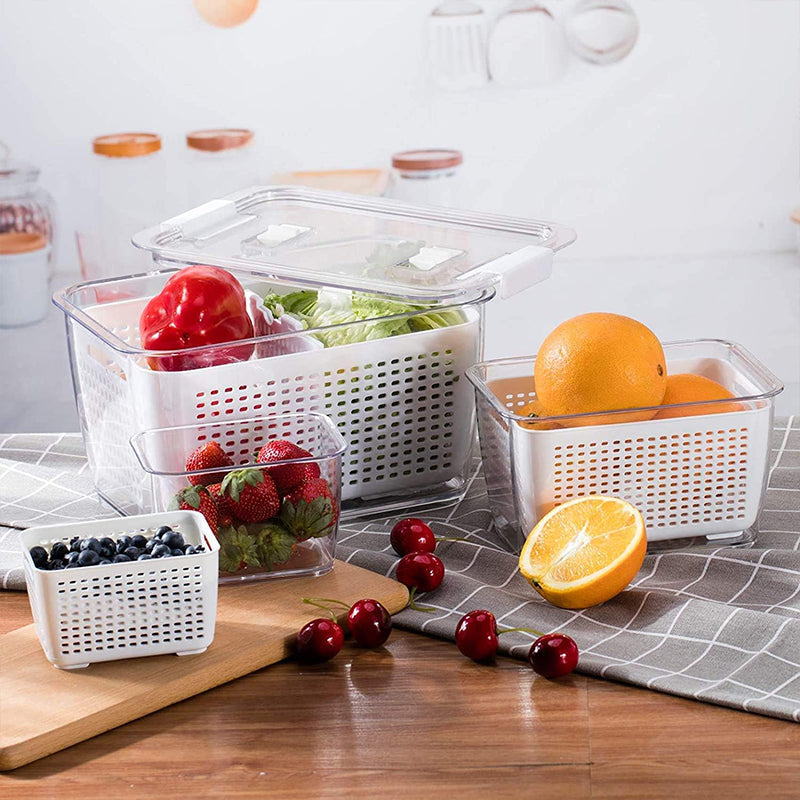 🔥60%OFF  Sale🔥Fresh Produce Vegetable Fruit Storage Container