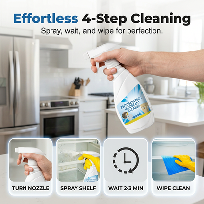 Compact & Powerful Refrigerator Deodorant Cleaner
