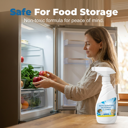 Compact & Powerful Refrigerator Deodorant Cleaner