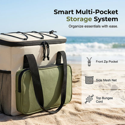 🔥2026 Hot Sale 50% OFF🔥Large Capacity Insulated Cooler Bag for Picnics & Outdoors