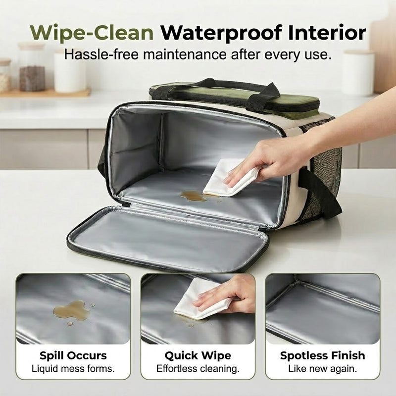 🔥2026 Hot Sale 50% OFF🔥Large Capacity Insulated Cooler Bag for Picnics & Outdoors