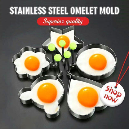 🍳Stainless Steel Fried Egg Molds