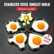 🍳Stainless Steel Fried Egg Molds