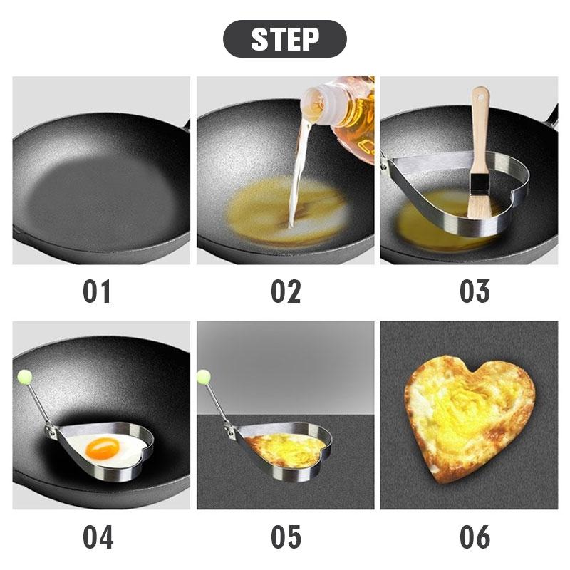 🍳Stainless Steel Fried Egg Molds