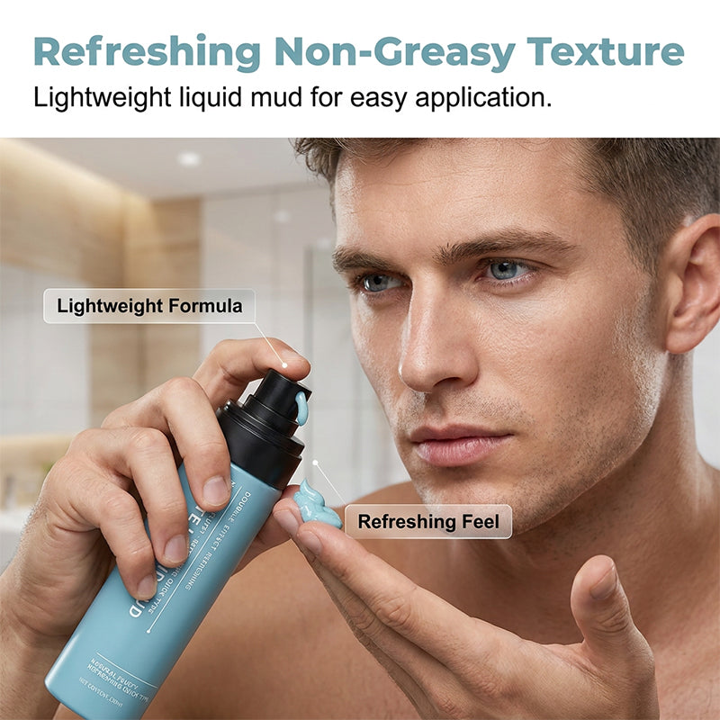 Men's Quick-Dry Matte Styling Mud Spray