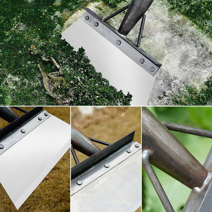 Multifunctional cleaning shovel