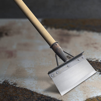 Multifunctional cleaning shovel