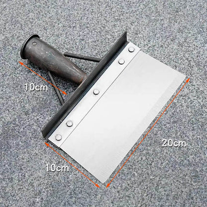 Multifunctional cleaning shovel