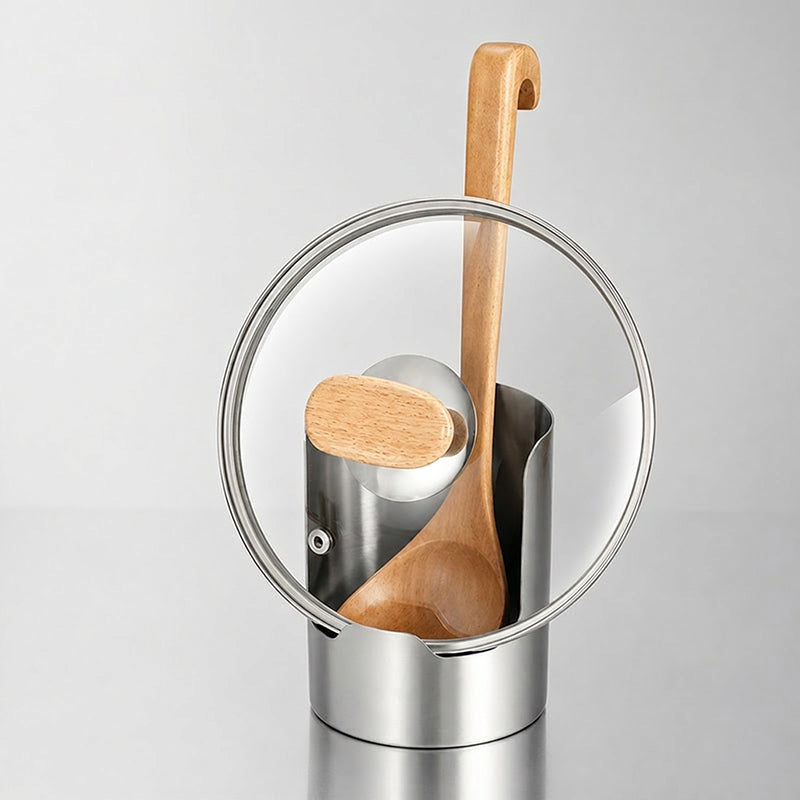 🍳🧑‍🍳 50% OFF! Multi-Functional Kitchen Utensil Holder – Holds pot lids, spatulas & cutting boards. Thickened stainless steel, space‑saving. 🛡️✨