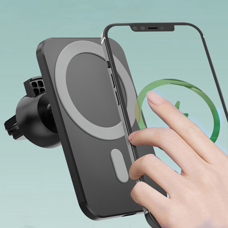 15W Fast-charging Car Magnetic Wireless Charger