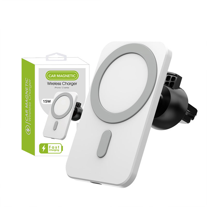 15W Fast-charging Car Magnetic Wireless Charger