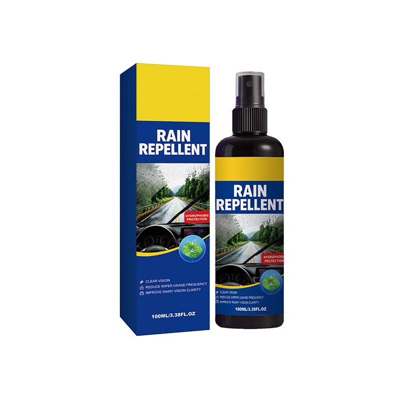 Crystal Clear Windshield Rain Repellent Spray