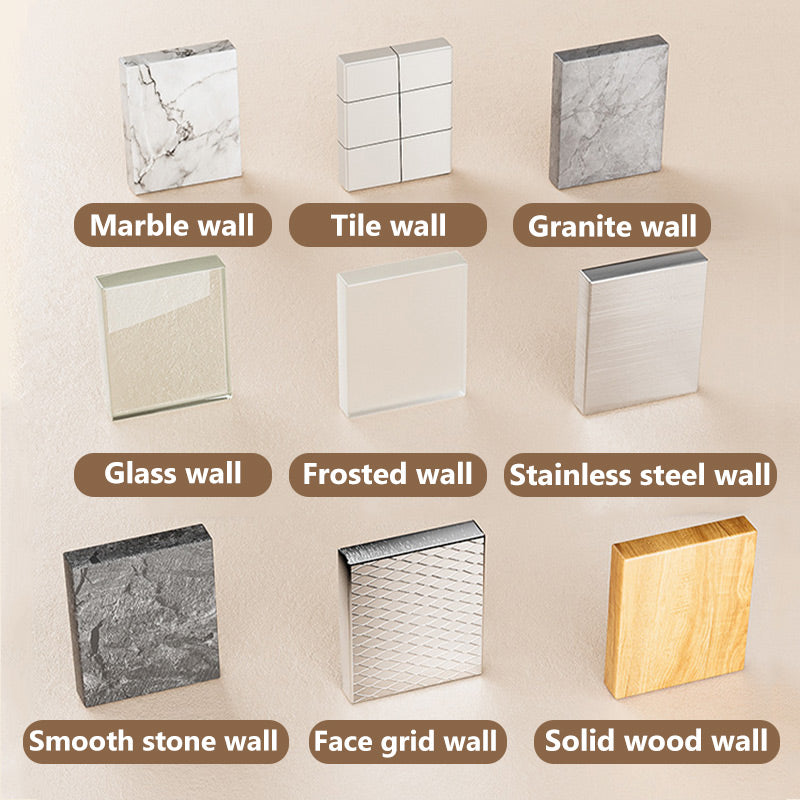 Hang 3KG Instantly! No-Drill Ripple Adhesive Hooks