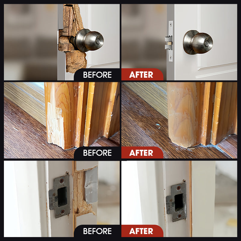 🛠️✨ Wood Repair Epoxy Putty Set – High strength & moldable – Sands smooth, ideal for fixing furniture, floors or crafts – stainable and waterproof 🌲
