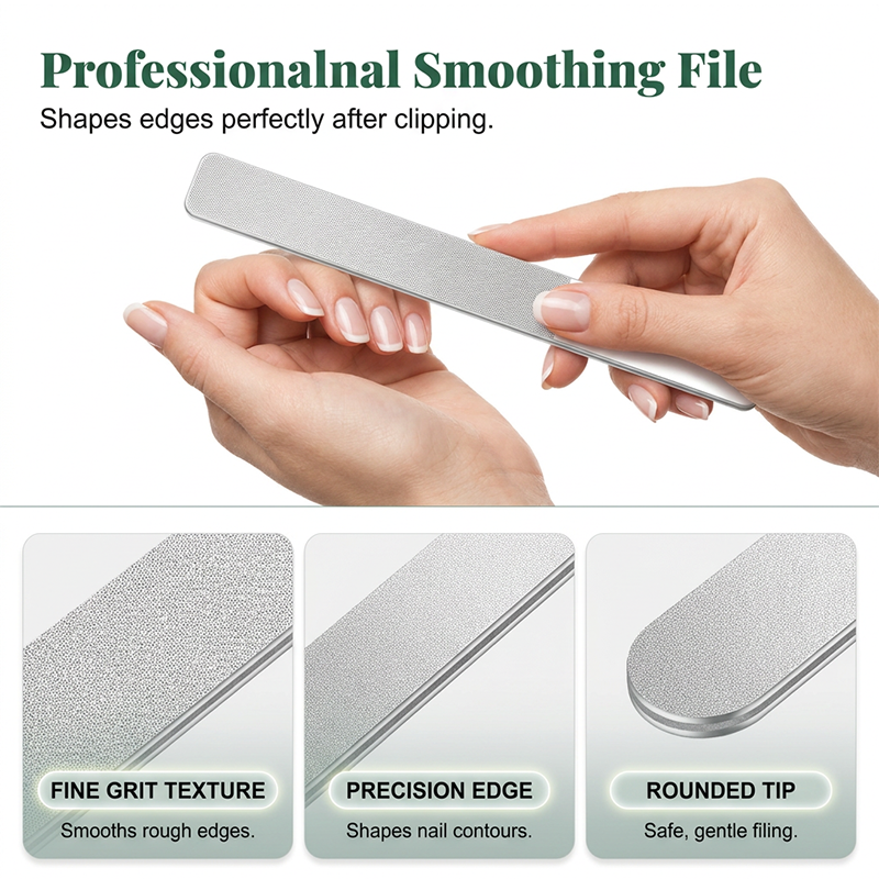🎉 2026 Sale — Over 47,000 Sold! ✂️ 3-Piece Professional Toenail Clipper Set – Precision Curved Blades 🦶