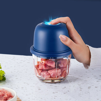 🎁2026 New Arrivals 50% OFF💥Cordless Multifunctional Mini Electric Food Processor, Wireless Portable Kitchen Chopper for Minced Meat, Garlic & Baby Puree, Fast Food Prep Kitchen Helper