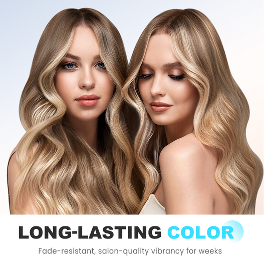 Convenient & Long-Lasting Bubble Hair Dye