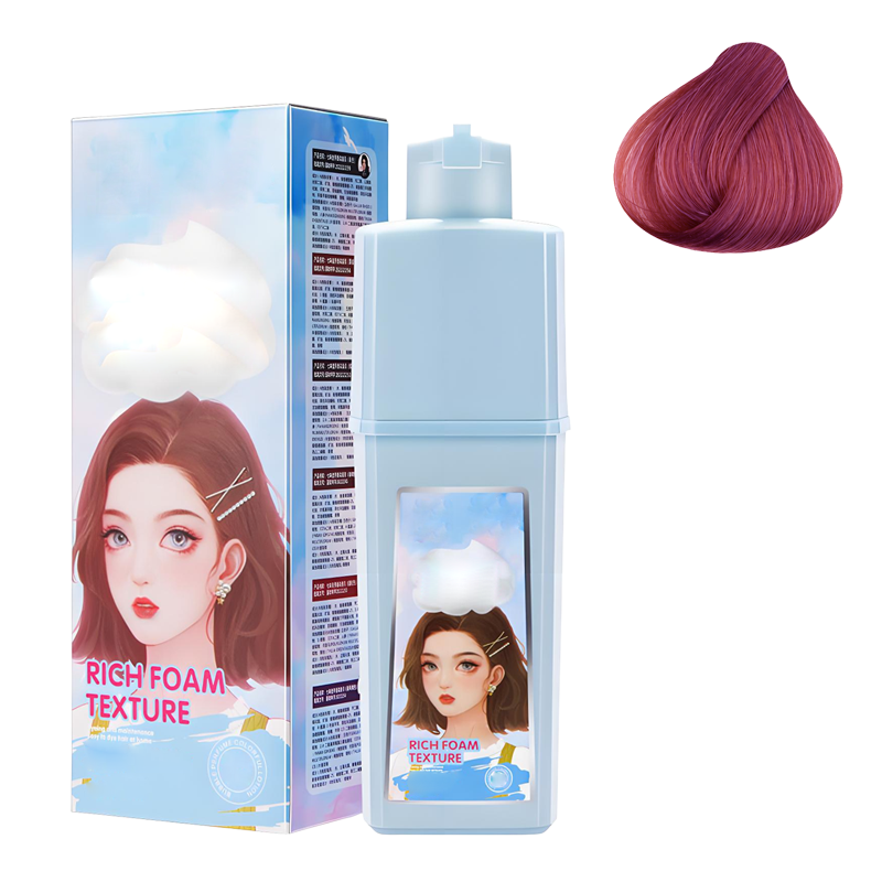 Convenient & Long-Lasting Bubble Hair Dye