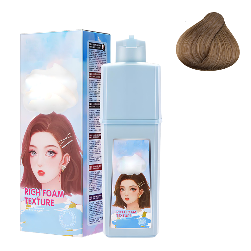 Convenient & Long-Lasting Bubble Hair Dye