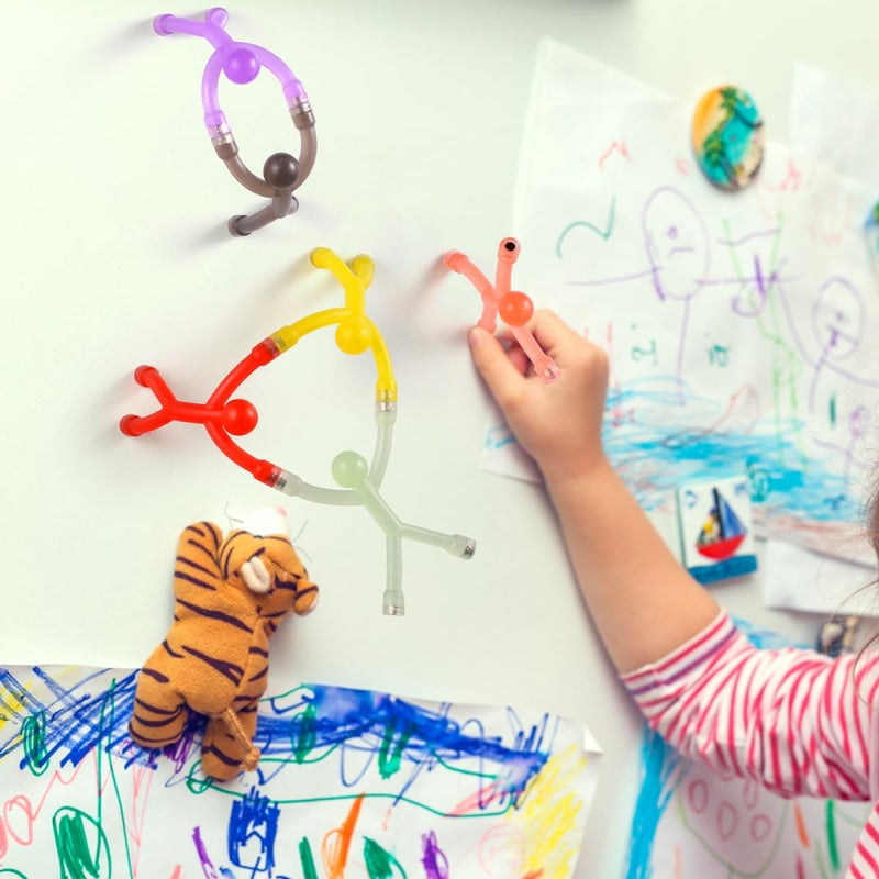 ✨ Magnetic Creative Figures – Strong joints, stress-relief & versatile – Perfect for fridge, desk or display 🧩