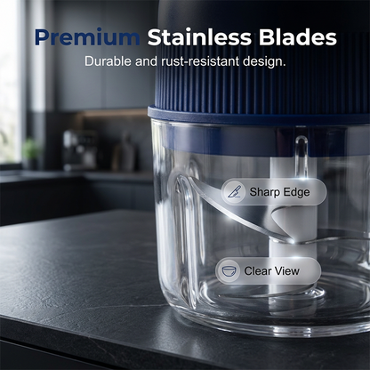 🥳HOT SALE🥳💞12K+ SOLD! One-touch, stainless blades & detachable. Chop fast – grab yours! ✅
