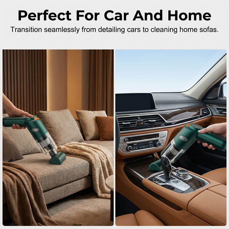 ⏳Time-Limited Special⏰🧹 Cordless Car Vacuum – 10000Pa Suction & 4000mAh Battery 🚗