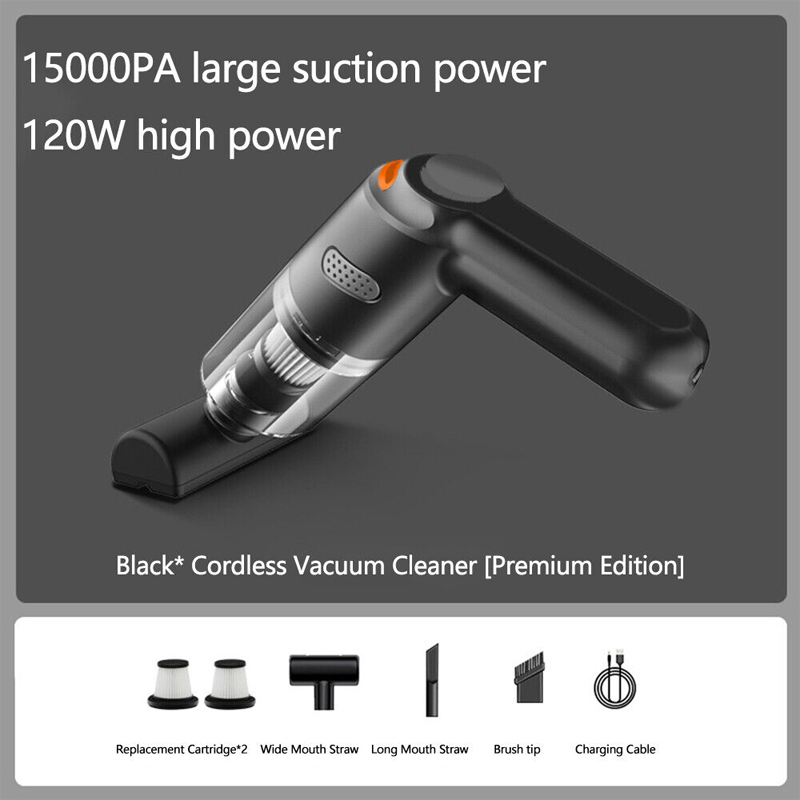 ⏳Time-Limited Special⏰🧹 Cordless Car Vacuum – 10000Pa Suction & 4000mAh Battery 🚗