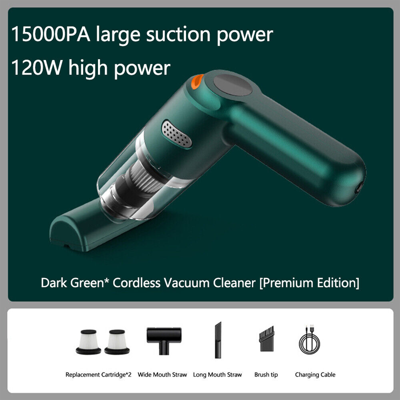 ⏳Time-Limited Special⏰🧹 Cordless Car Vacuum – 10000Pa Suction & 4000mAh Battery 🚗