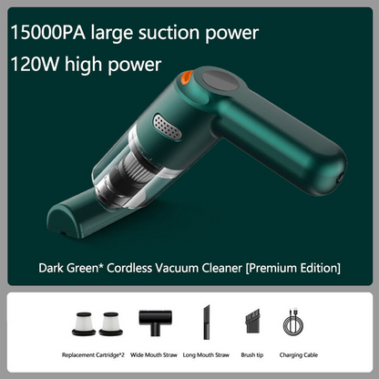 ⏳Time-Limited Special⏰🧹 Cordless Car Vacuum – 10000Pa Suction & 4000mAh Battery 🚗