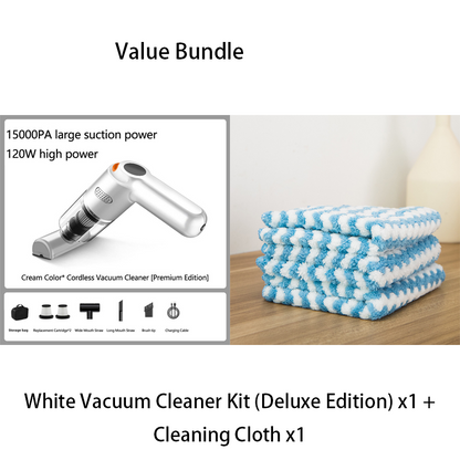 ⏳Time-Limited Special⏰🧹 Cordless Car Vacuum – 10000Pa Suction & 4000mAh Battery 🚗
