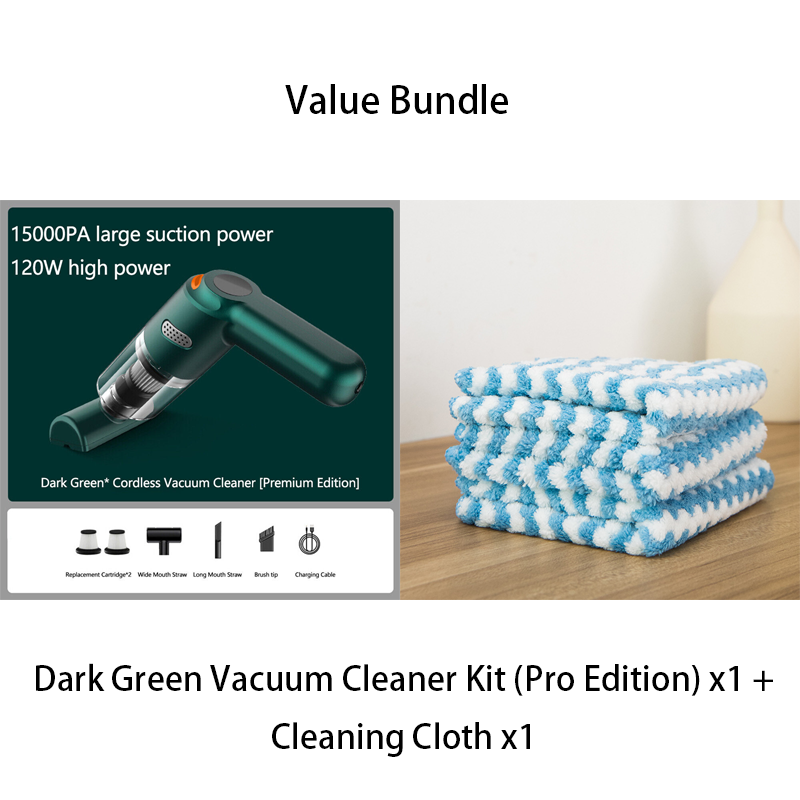 ⏳Time-Limited Special⏰🧹 Cordless Car Vacuum – 10000Pa Suction & 4000mAh Battery 🚗