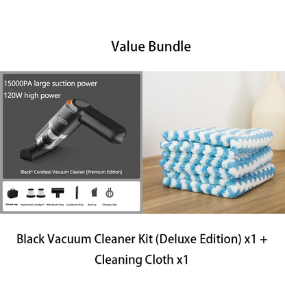 ⏳Time-Limited Special⏰🧹 Cordless Car Vacuum – 10000Pa Suction & 4000mAh Battery 🚗