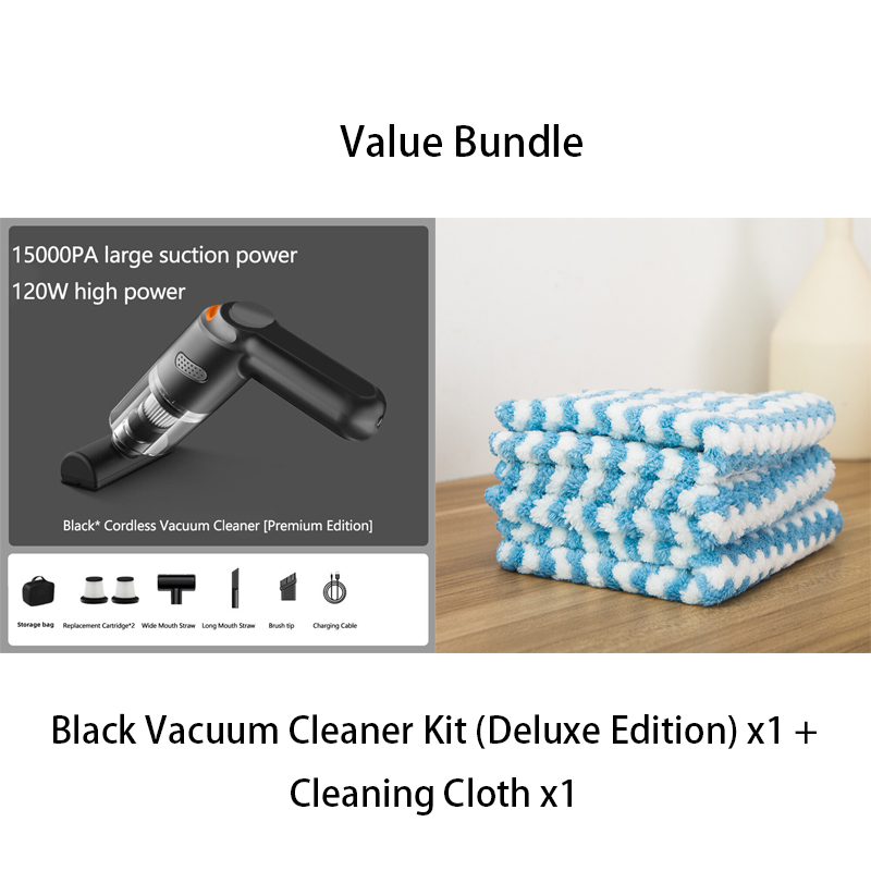 ⏳Time-Limited Special⏰🧹 Cordless Car Vacuum – 10000Pa Suction & 4000mAh Battery 🚗