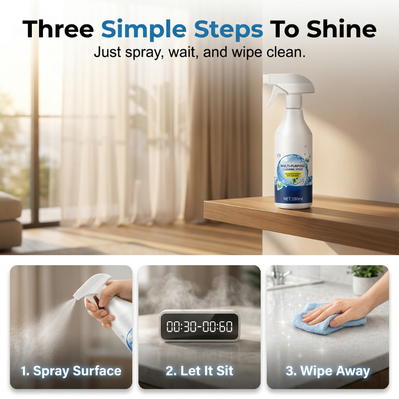 ⌛Limited-Time Offer-Fast Clean Multi Surface Spray