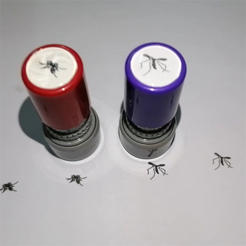 Funny Mosquito Stamps