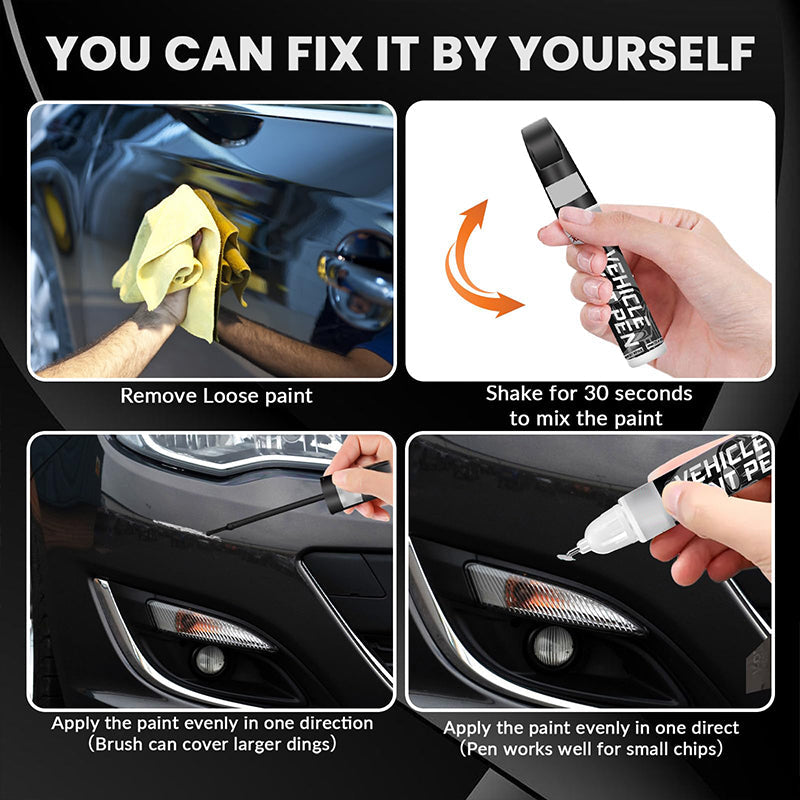 Universal Car Scratch Repair Pen ✨One Step Fix No Sanding 🚗Instant Car Paint Scratch Remover Easy DIY Auto Touch Up Pen