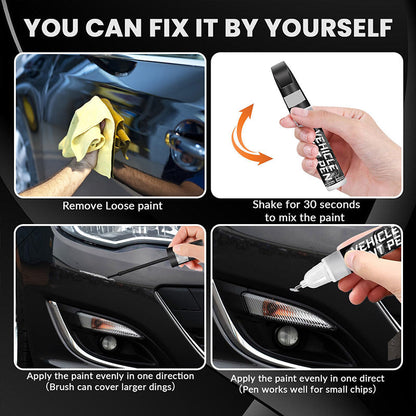 Universal Car Scratch Repair Pen ✨One Step Fix No Sanding 🚗Instant Car Paint Scratch Remover Easy DIY Auto Touch Up Pen