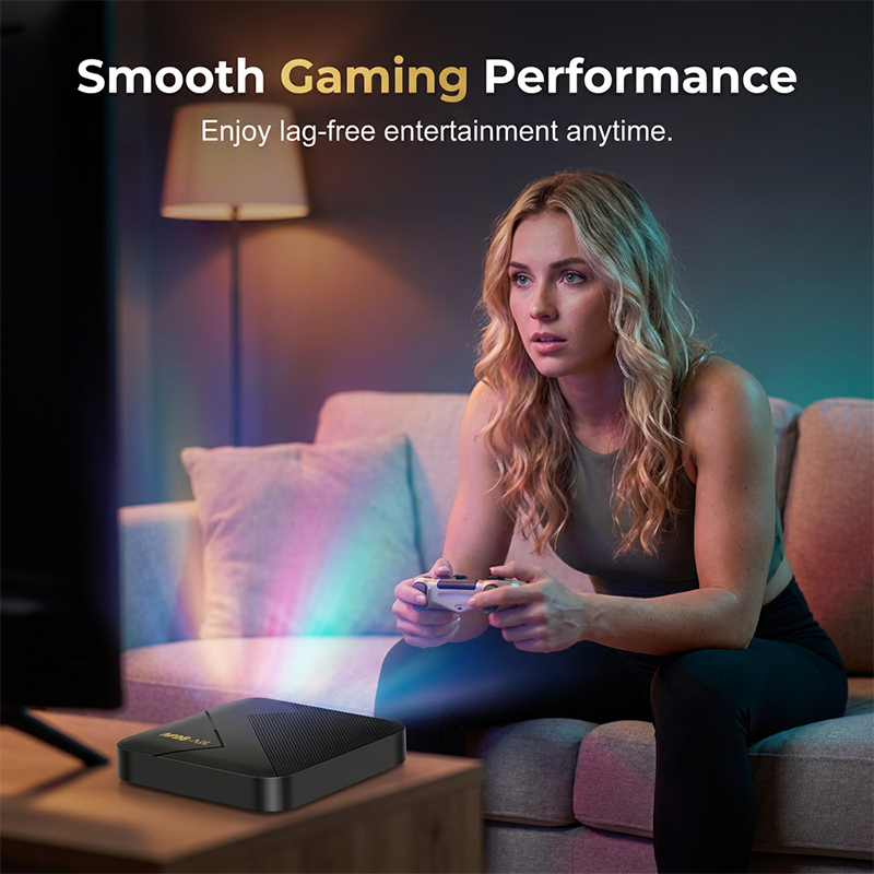 4K Android TV Box – HDR Streaming & Universal Connectivity