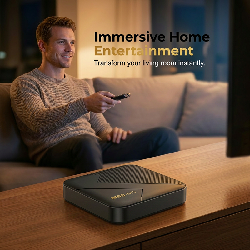 4K Android TV Box – HDR Streaming & Universal Connectivity