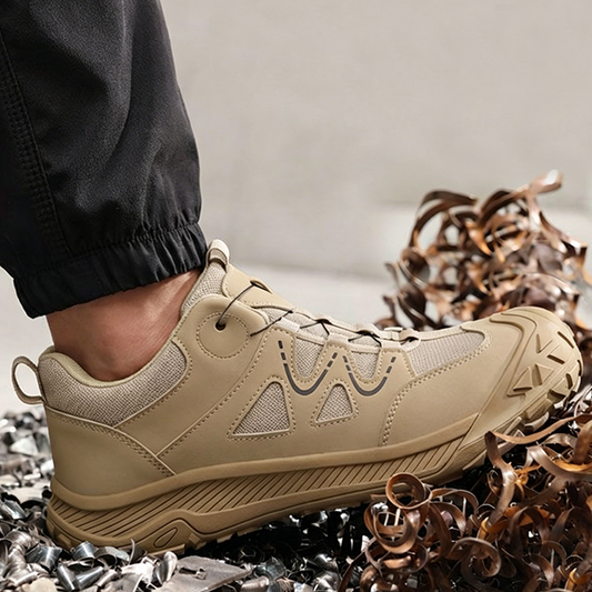 ⏳Time-Limited Special⏰Men’s Steel Toe Safety Shoes – Quick-Lace Tech • Waterproof • Slip-Resistant • All-Day Comfort 😎🛡️