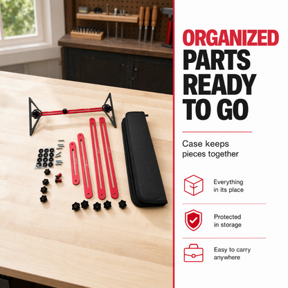📐  Renovation Tool Kit — Aluminum Profiles, Precise Scale & Complete Set ⚙️