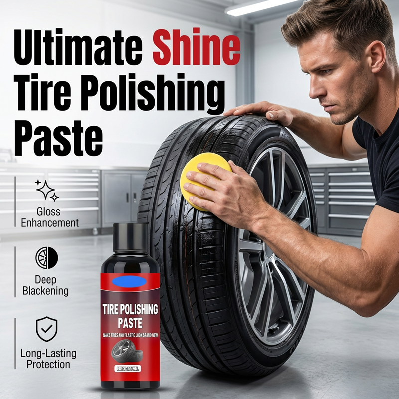 🔥💥 Instant Black Tire Polishing Paste🔥💥