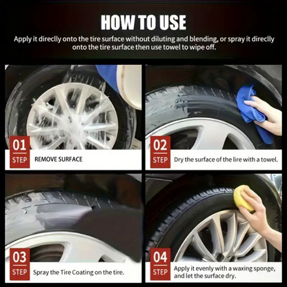 🔥💥 Instant Black Tire Polishing Paste🔥💥